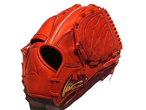 即日出荷 数量限定 アイピーセレクト 野球用 硬式用 グラブ ピッチャー用 ARMONIA投手用 Relacion 赤オレンジ Ip.select Ip.01AR-Lc ip21ss 202102-new