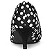 Allegra K Women's Pointed Toe Polka Dots Kitten Heels Black Pumps 8.5 M US