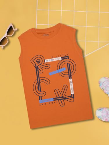 Image of Dollar Champion Cotton Regular Fit T-Shirts for Boys -Actual Color May Vary