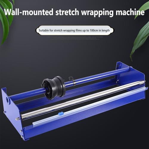 Herramienta de envoltura de palés y película elástica manual hasta 100 cm con clip 3
