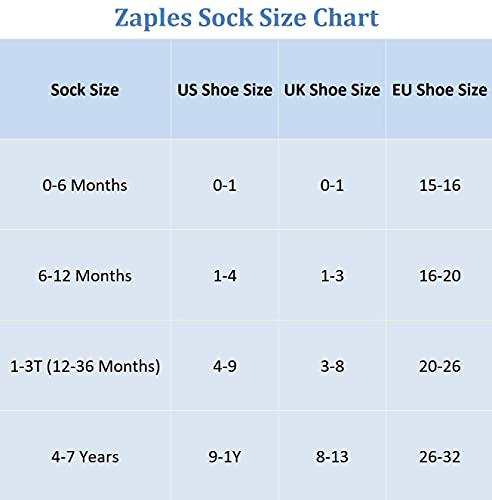 Zaples ZAPBGS190103 Baby Non Slip Grip Ankle Socks thumb #8
