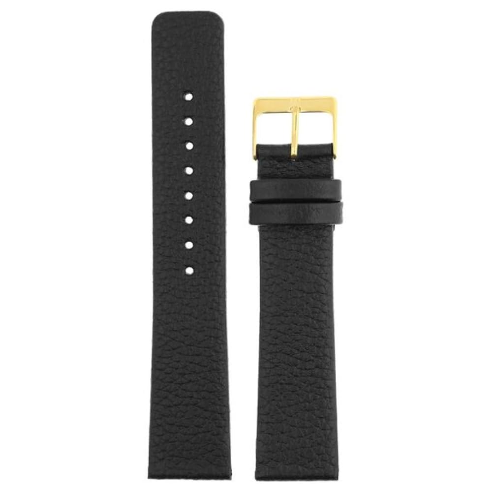 20MM BLACK Genuine Leather Strap for MEN-image-49