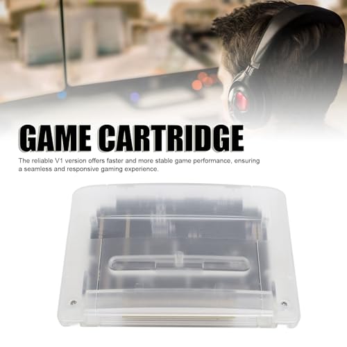 Cartucho de Juego 3000 en 1, Cartucho de Juego Clásico de 8 GB, Copia de Seguridad de Guardado Automático, Tarjeta de Juegos Multifuncional para Consola de Juegos SFC