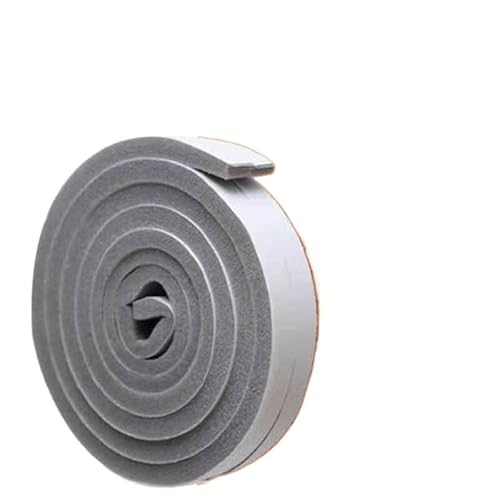 Wuukepsg White 30Mm 2M/4M Pu Sponge Foam Seal Strip Tape Adhesive Anti Collision Soundproof Weather Stripping,For Dowindowsniture Protection