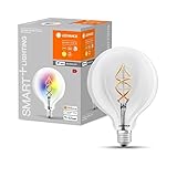 click-licht.de Ihr Lichtstudio SMART+ Wlan LED Leuchtmittel E27 Globe G-125 4,5W 300lm RGBW Glas |...