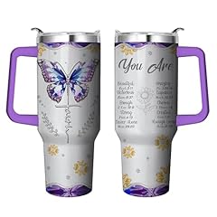 Faith Butterfly Tumbler
