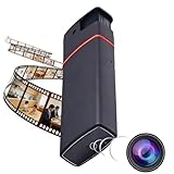 小型カメラ 隠しカメラ ライター型 防犯カメラ 小型監視カメラ【1080P画質/静音録画/128GBカード対応（別売り）/長時間録画】 上書き録画 会議/商談記録 必要時刻を記録 証拠収集 操作簡単 ポータブル 隠蔽設計 日本語取扱説明書付き