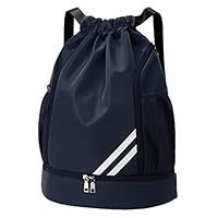 Zaino Con Coulisse 2 Pezzi - Borsa Sportiva Leggera Per Palestra, Scuola E Viaggi - Foto 5