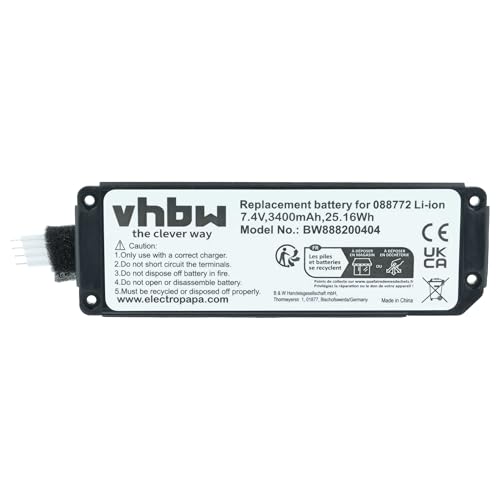 vhbw batterie compatible avec Bose Soundlink Mini 2 haut parleurs enceintes 3400mAh 7.4V Li Ion - vue 4