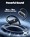 Soundcore V40i by Anker, Open-Ear Headphones, Clear Design, Lidless Case, 4 Adjustable Positions for Every Ear Size, Richer Bass, IP55, 21H Playtime, AI Clear Calls, Bluetooth 5.4, App Control