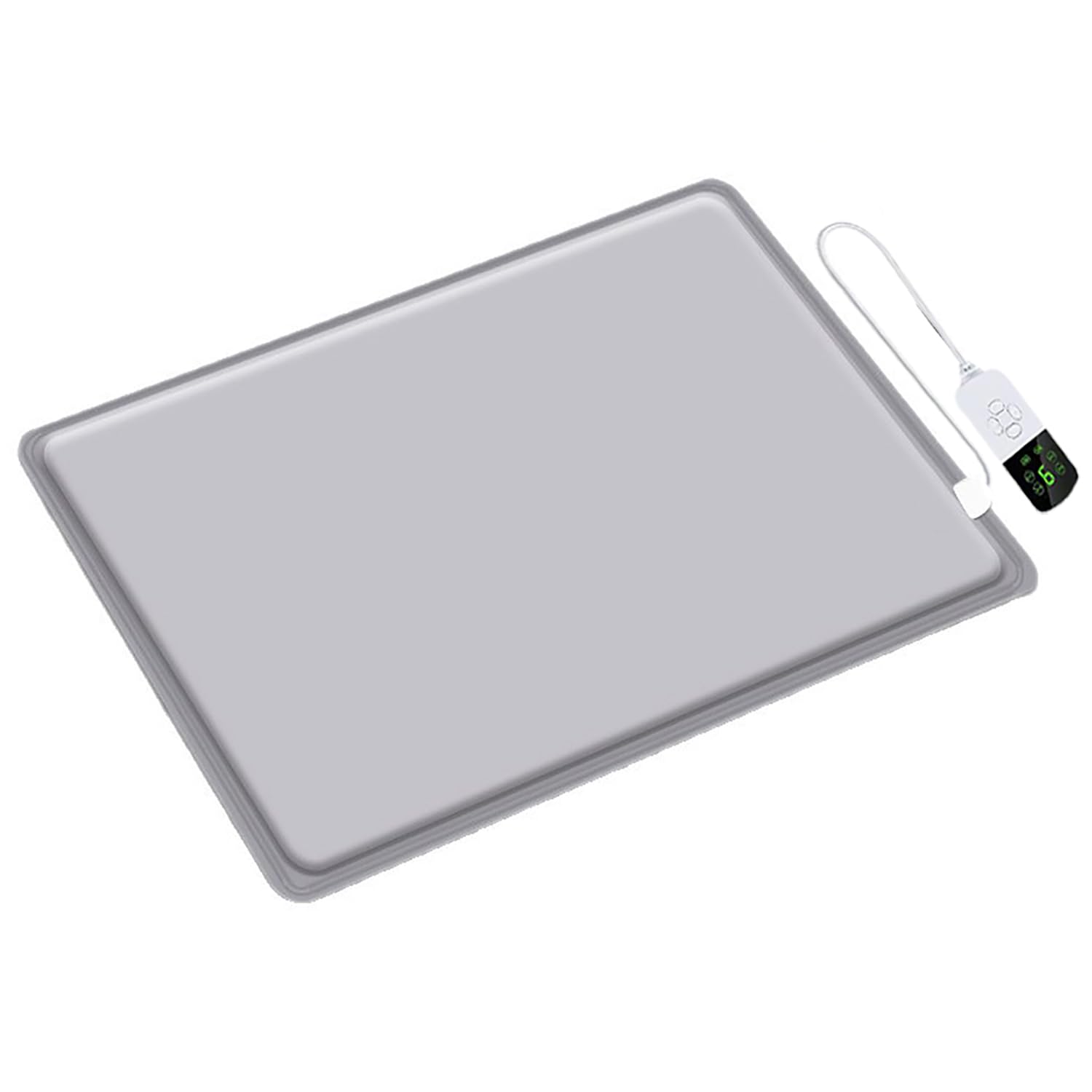 Tappetino Riscaldante Piedi，con 9 Livelli di Calore，Funzione Timer（2-12h）, Pannello Riscaldante a Infrarossi 220V，90x60cm， Riscaldamento Casa, Scaldapiedi Elettrico Piedi per Casa a Ufficio