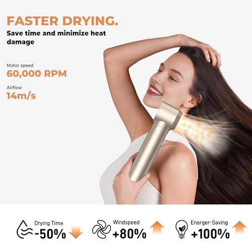 5 in 1 Hair Dryer Brush Set,Professional Negative Ionic Hot Air Styler, Air Curling Wrap Styler,Detachable Blow Dryer Brush With Auto Wrap Curlers,Hair Styling Tools For Straight/Curl/Drying/Smoothing - Thumbnail 5