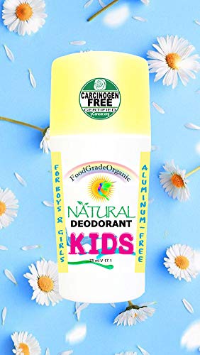KIDS 100% Natural Organic Healthy Roll On Deodorant for Children Healing Detox Aluminum-Free Carcinogen Free Certified Vegan Paleo Keto Rollon non-toxic no chemicals KIDS 100% Natural Organic Healthy Roll On Deodorant for Children Healing Detox Aluminum-Free Carcinogen Free Certified Vegan Paleo Keto Rollon non-toxic no chemicals