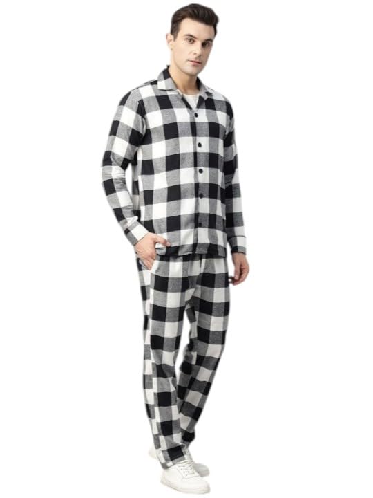 hancock Checked Pure Cotton Shirt & Trousers Co-Ords-picture-20