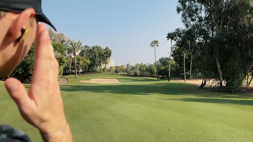Écouteurs GPS de Golf avec Mesure Distance Tir Obstacles et Étui sans Fil
