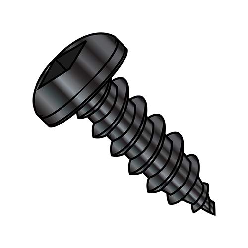 Tornillo autorroscante cabeza Pan 8-18X3/8 negro paquete 10000