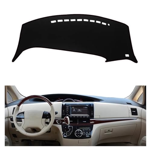 Visera para salpicadero Toyota Estima viajes largos sin reflejo RHD azul 2