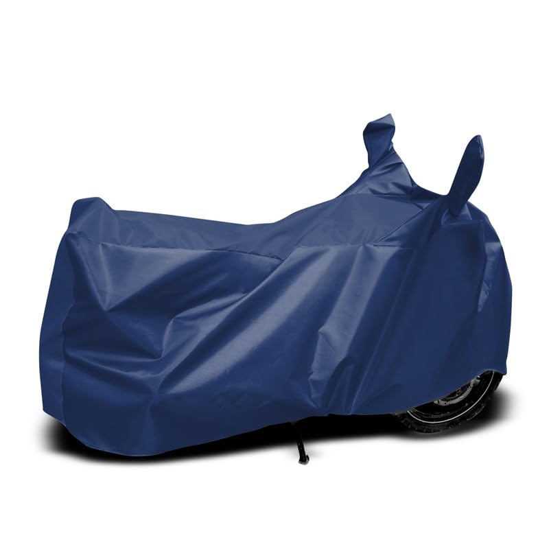 Image of SHAH BROTHERS Water Resistant Bike Cover Compatible for TVS Jupiter Classic Motorcycle /Bike Body Cover - Navy