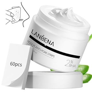 LANBENA Maschera Punti Neri per Naso, Cerotti Naso Blackhead Remover, Maschera Peel Off Purificante, Pulizia Pori, Punti Neri, 30g