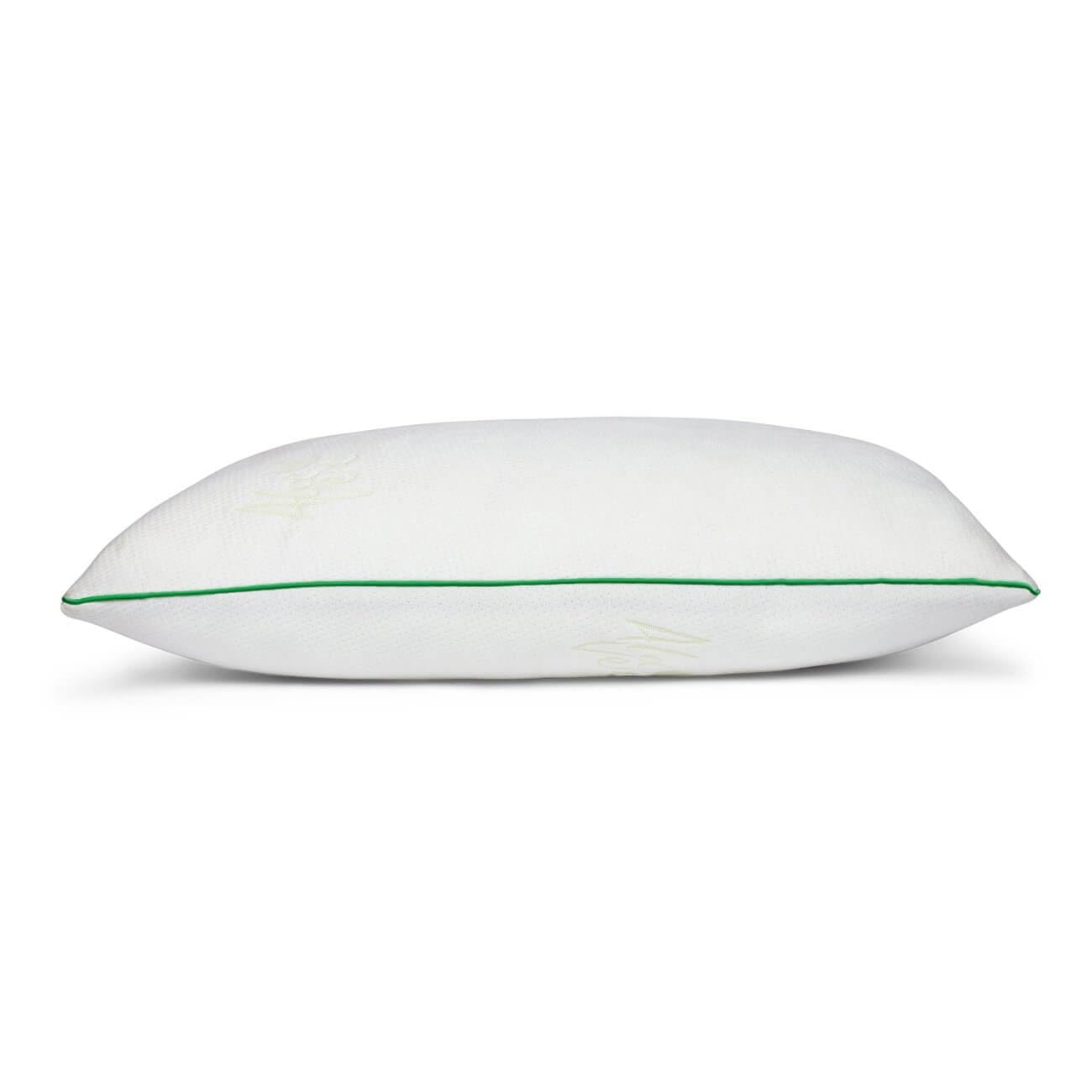 - Flo Extra Support Pillow - Aloe Vera Gel Infused Fiber Pillow with Adjustable Thickness (27 x 17 inches, White) (Pack of 1)
