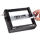 eTone LED Film Diabetrachter Film-Betrachter Light Box mit 10-fache Lupe