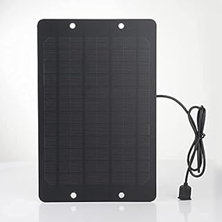 Soshine Mini Solar Panel - USB Solar Panel Charger 5v 6w with High Performance Monocrystalline for Bicycle,Cellphone,Power Bank,Camping Lanterns