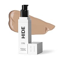 Vista 4 de HIDE PREMIUM - Base de maquillaje líquida,revisa el buscador de tonos para una combinación perfecta, base impermeable multiusos de primera calidad