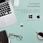 TP-Link Nano AC600 USB WiFi Adapter(Archer T2U Nano)- 2.4G/5G Dual Band Wireless Network Transceiver for PC Desktop, Travel Size, Supports Windows (11,10, 8.1, 8, 7, XP/Mac OS X 10.9-10.14) - Image 4