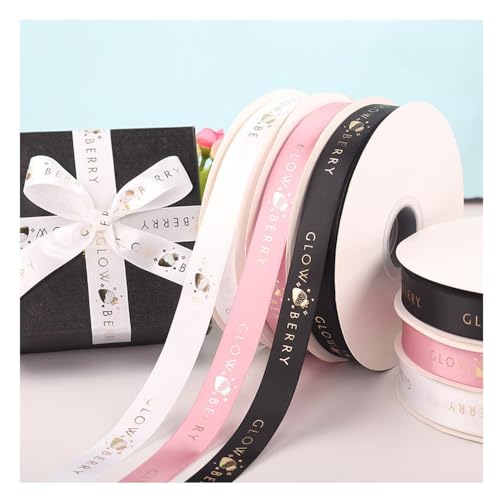 Ruban personnalisé avec nom texte pour cadeaux 13mm