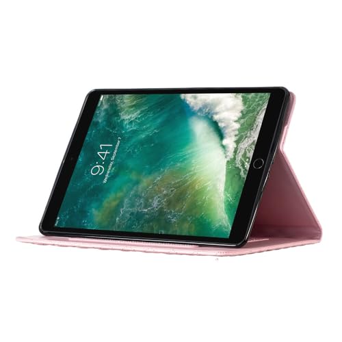 Coque iPad Air 10.9 2020 rose en cuir premium à clapet aimanté - 5