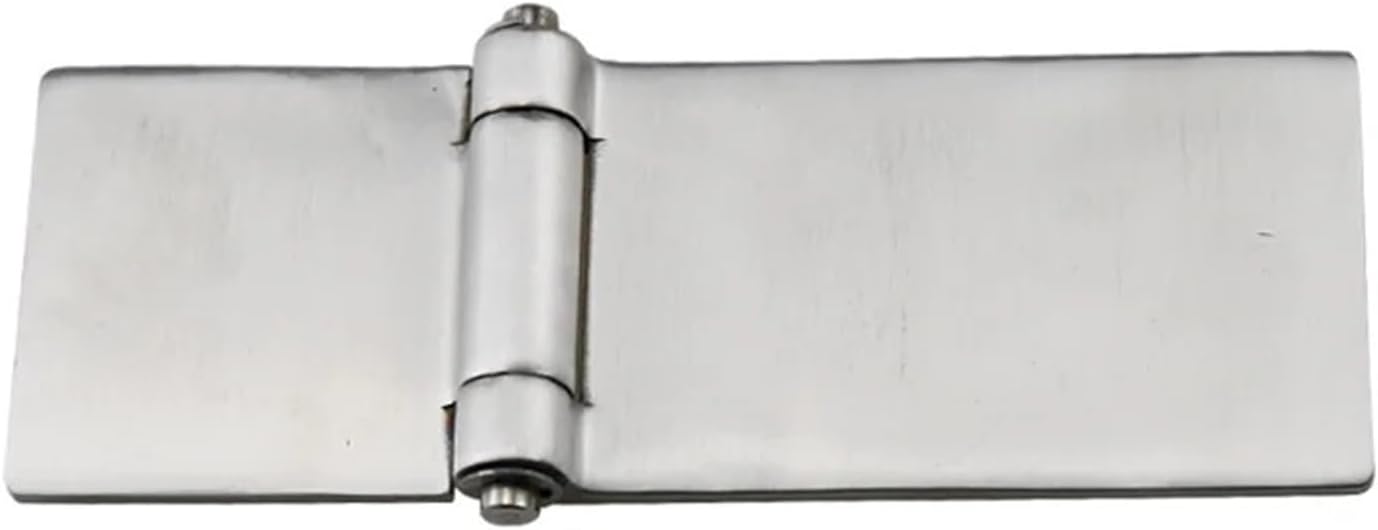 8-inch Extended Thick 304 Stainless Steel Seamless Welded Hinge for Military Industrial Heavy Equipmen 1Pcs