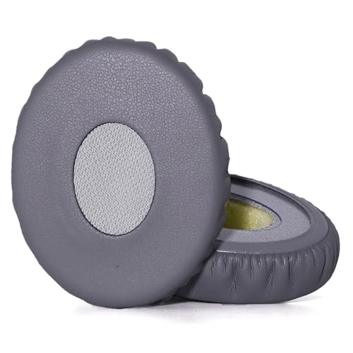 Repuesto de almohadillas para auriculares compatibles con Bose OE2 OE2i SoundTrue On-Ear SoundLink, cuero proteico, cómodas almohadillas grises miniatura 6