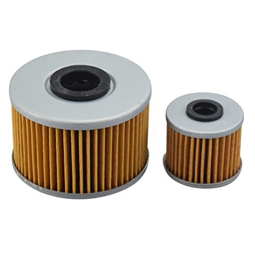 Motorcycle Oil Filter Kit (Filters And Gaskets) Replace Part 15412-Mgs-D21,15412-Hp7-A01,91301-107-000,91302-Pa9-003,94109-12000 For 2016-2020 Honda Pioneer 1000 Sxs1000 M3 M5 Change Kit #TOP5