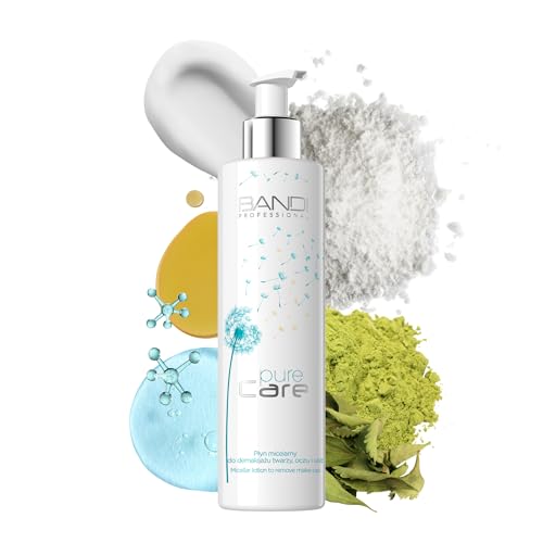 Bandi Pure Care Makeup Wipes - Gentle Cleansing Water & Hydrating Cleanser with Micellar Formula for Effortless Makeup Removal - Perfect for All Skin Types, 230ml. Experience a refreshing cleanse!