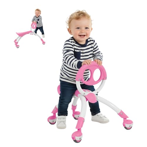 YBIKE Pewi Walking Ride On Toy - From Baby Walker to Toddler Ride On for Ages 9 Months to 3 Years Old