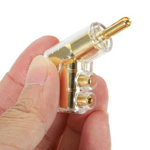 Conectores de audio Toddmomy con acabado resistente a la corrosión para sonido 4