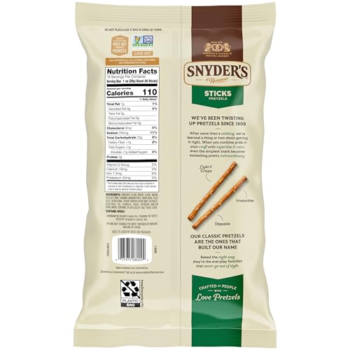 Image of Snyder's of Hanover Sticks Pretzels, 16 Oz