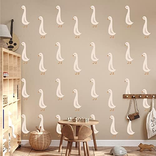 Cute Geese Wall Stickers Peel and Stick Goose Wall Decals