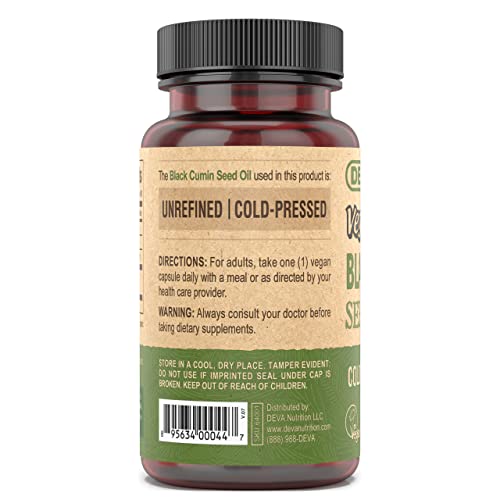 Deva 1516533 Vegan Nutrition Black Cumin Seed Oil thumb #3