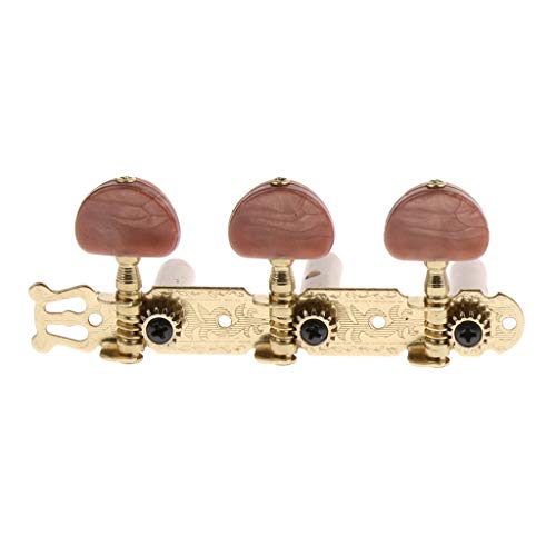 Tongina Sintonizador de violão de 2 peças para afinação de violão (3Li / 3Re)