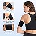 Diabetic Sensor Armband, Diabetes Sensor Cover Arm Band for Omnipod Dexcom Freestyle Libre Insulin Pod Monitoring Systems, Protects Pod During Sports (Black 2 Piece, XL)