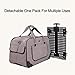RUYICZB Pet Carrier with Wheels for Cat,Cat Dog Carrier with Telescopic Handle and Breathable Mesh Perfect for Travelling,Rolling Cat Carrier for 2 Small Cats,Black