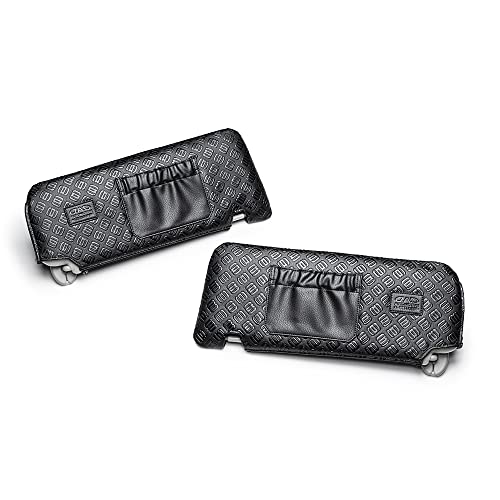 トヨタ アルファード/ヴェルファイア(ALPHARD/VELLFIRE) 型式:AGH30/35W、GGH30/3W5、AYH30W 年式:H27.1〜R5.5 【D.A.D サンバイザーカバー タイプ モノグラムレザー】 DAD ギャルソン KI011-