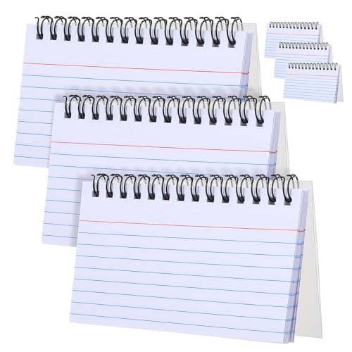 Cahiers de notes avec fiches détachables pour organiser vos études et réunions de bureau