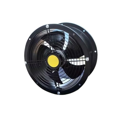 Extractor de ventilación con rotor externo potente de 10 pulgadas, ventilador de alta velocidad de pared de 100W para uso industrial y doméstico miniatura 1