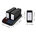 VEVOR F103 Restaurant Pager System 20 Pagers, Max 98 Beepers Wireless Calling System, Touch Keyboard with Vibration, Flashing and Buzzer for Church, Nurse,Hospital & Hotel