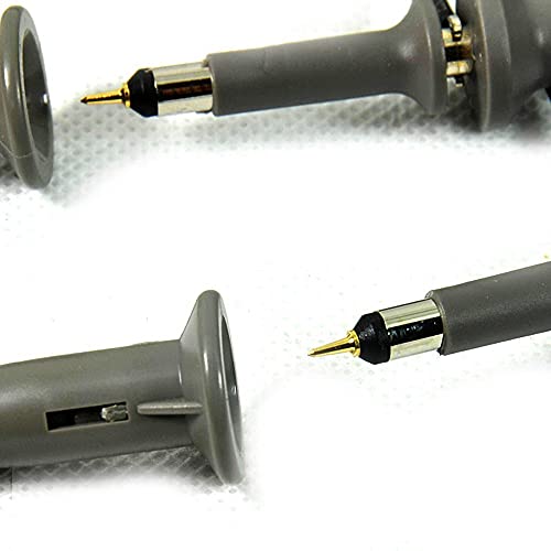 Chesoon P6100 100-MHz-Oszilloskop-Tastkopf mit Clip-Tastköpfen mit BNC-zu-Mini-Grabber-Messleitungen für die meisten Oszilloskope