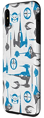 Coque iPhone XS Max Star Wars Groque Mandalorian protection rigide
