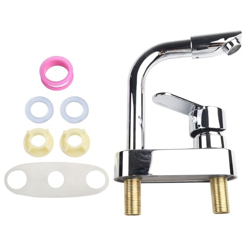 Tool Part for Zinc Alloy Double Handle Bathroom Tap with Even Force and Creative Design