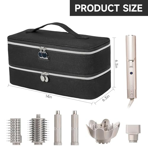 Sac de rangement compatible Dyson Supersonic et accessoires de coiffure - 7